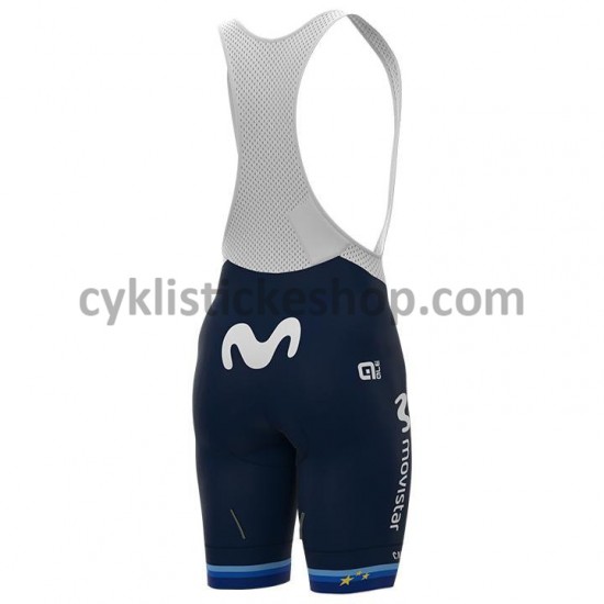 Cyklistický BIB Komplet 2021 Movistar Team Dámská M003