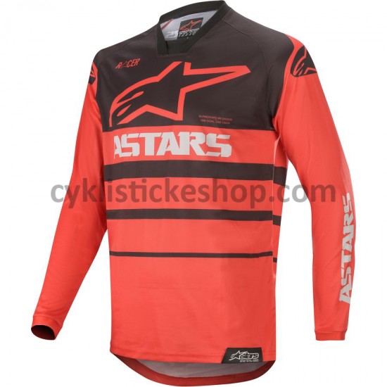 Motokrosové Dres s Dlouhými Rukávy 2020 Alpinestars Racer Supermatic M001