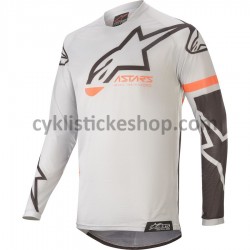 Motokrosové Dres s Dlouhými Rukávy 2020 Alpinestars Racer Tech Compass M001