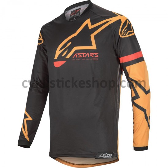 Motokrosové Dres s Dlouhými Rukávy 2020 Alpinestars Racer Tech Compass M002
