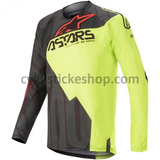 Motokrosové Dres s Dlouhými Rukávy 2020 Alpinestars Techstar Factory M003