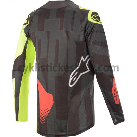 Motokrosové Dres s Dlouhými Rukávy 2020 Alpinestars Techstar Factory M003