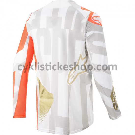 Motokrosové Dres s Dlouhými Rukávy 2020 Alpinestars Techstar Factory M004