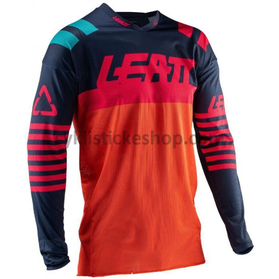 Motokrosové Dres s Dlouhými Rukávy 2019 Leatt GPX 4.5 X-Flow M001