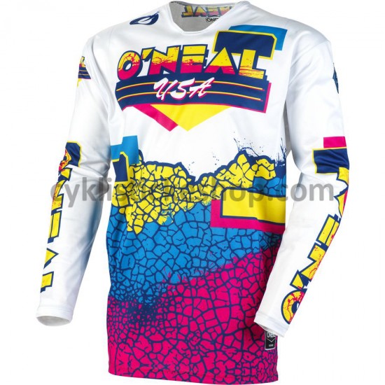 Motokrosové Dres s Dlouhými Rukávy 2020 ONeal Mayhem Lite Crackle 91 M001
