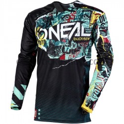 Motokrosové Dres s Dlouhými Rukávy 2020 ONeal Mayhem Lite Savage M001