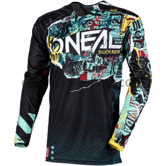 Motokrosové Dres s Dlouhými Rukávy 2020 ONeal Mayhem Lite Savage M001