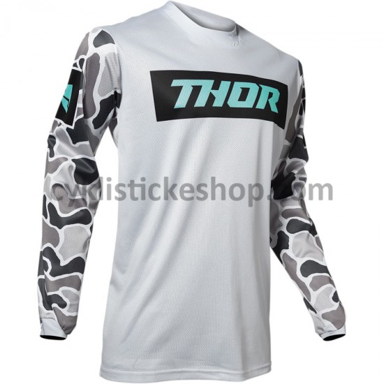 Motokrosové Dres s Dlouhými Rukávy 2020 Thor Pulse Air Fire M001