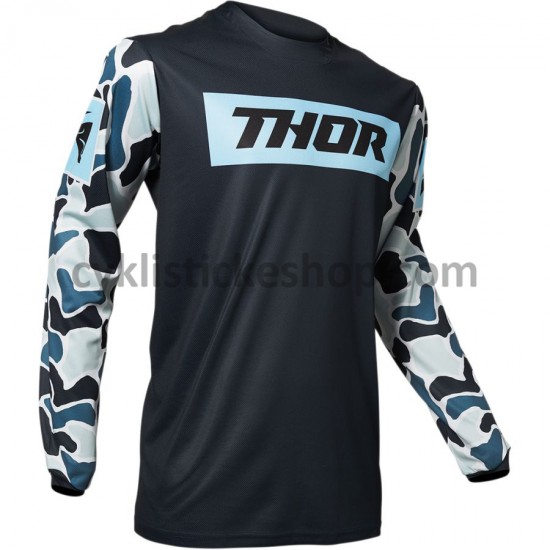 Motokrosové Dres s Dlouhými Rukávy 2020 Thor Pulse Fire M002
