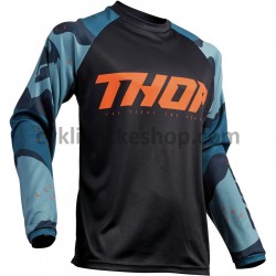 Motokrosové Dres s Dlouhými Rukávy 2020 Thor Sector Camo M001