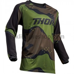 Motokrosové Dres s Dlouhými Rukávy 2020 Thor Terrain M002