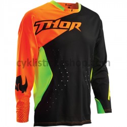 Motokrosové Dres s Dlouhými Rukávy Thro CORE AIR DIVIDE M001
