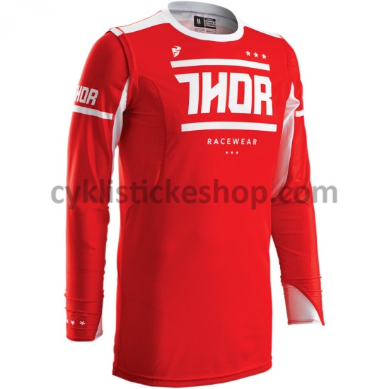 Motokrosové Dres s Dlouhými Rukávy Thro PRIME FIT M001