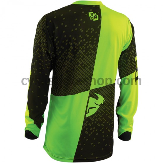 Motokrosové Dres s Dlouhými Rukávy Thro PRIME TACH M002