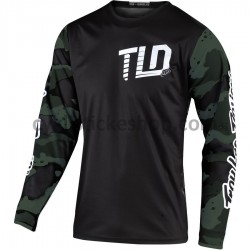 Motokrosové Dres s Dlouhými Rukávy 2020 Troy Lee Designs GP Camo M002
