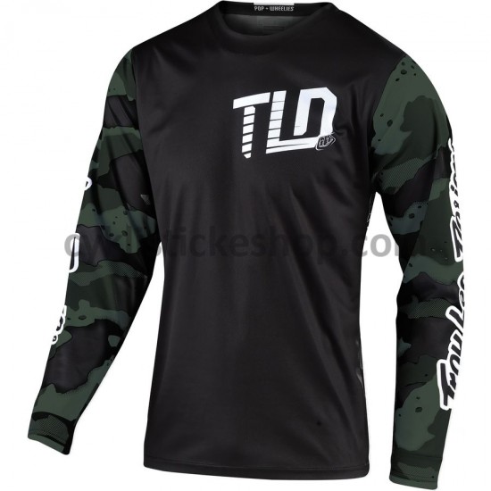 Motokrosové Dres s Dlouhými Rukávy 2020 Troy Lee Designs GP Camo M002