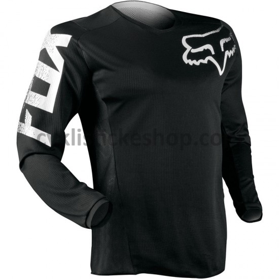 Motokrosové Dres s Dlouhými Rukávy 2020 Fox Racing Blackout M001