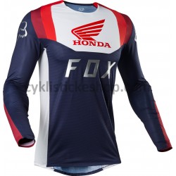 Motokrosové Dres s Dlouhými Rukávy 2020 Fox Racing Flexair Honda M001