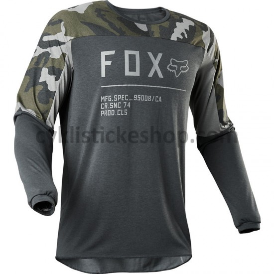 Motokrosové Dres s Dlouhými Rukávy 2020 Fox Racing Legion Dr Gain M001