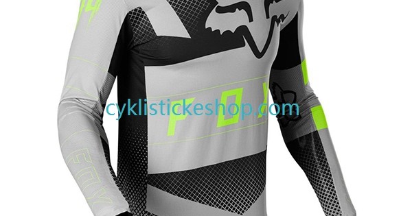 Motokrosové Dres s Dlouhými Rukávy 2022 Fox Racing FLEXAIR RIET Pánské N001