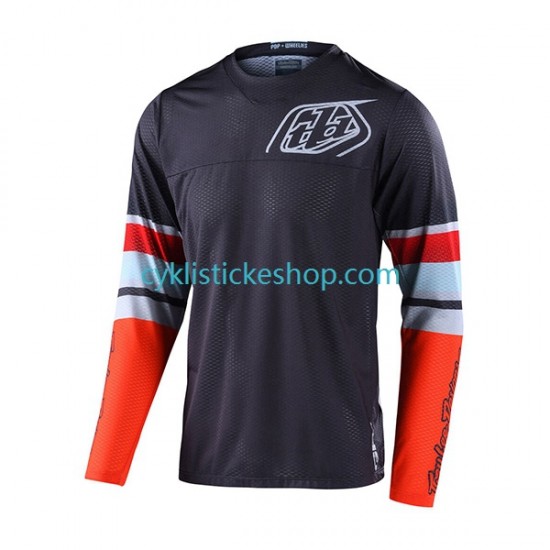 Motokrosové Dres s Dlouhými Rukávy 2022 TROY LEE DESIGNS GP AIR WARPED Pánské N001