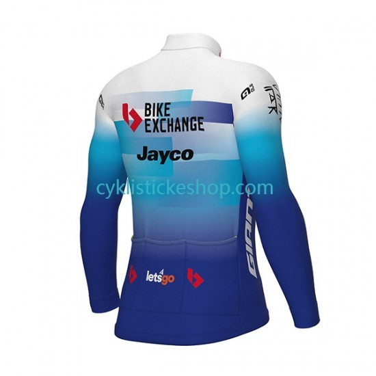Cyklistický Dres s Dlouhými Rukávy 2022 Team BikeExchange-Jayco Pánské N001