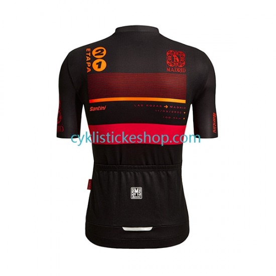 Cyklistický Dres s Krátkým Rukávem 2022 Vuelta a Espana Alicante Pánské N003